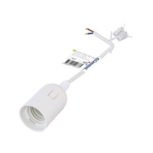 GRLO E27 SA 17CM KABELA BIJELO